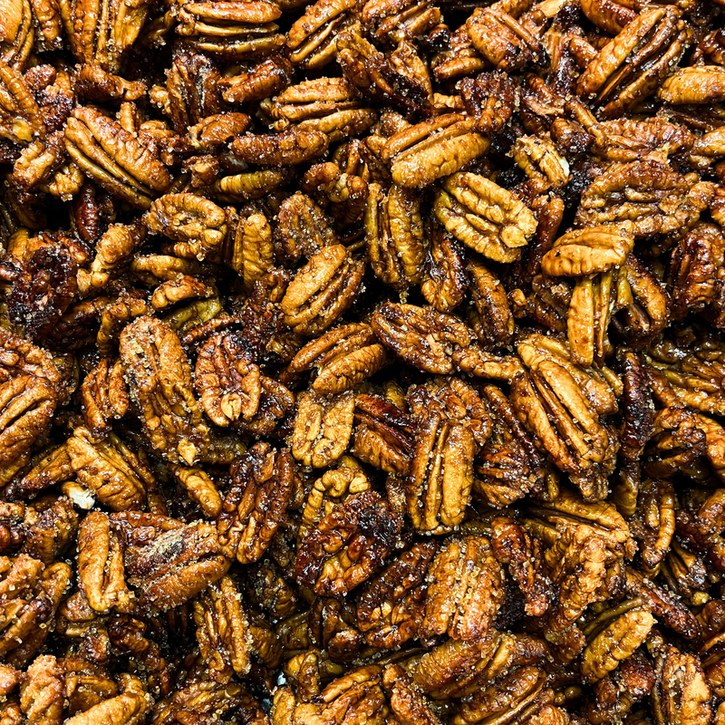 Candied Pecans, Baking and More