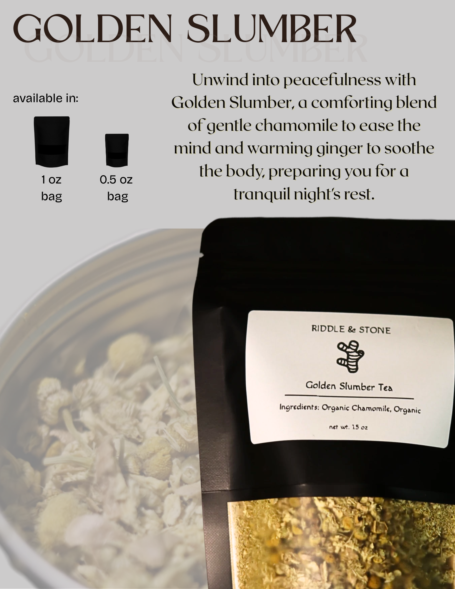 Golden Slumber Tea - 1 oz.