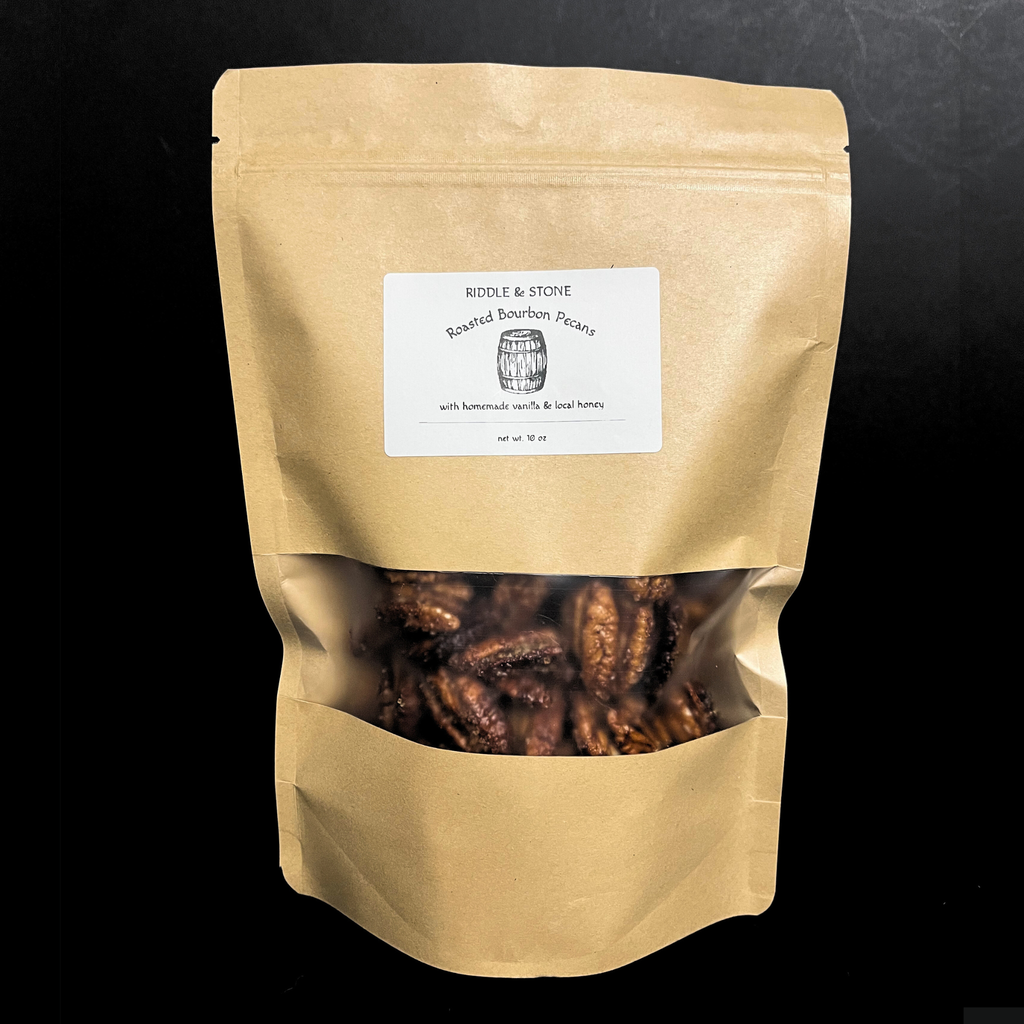 Roasted Bourbon Candied Pecans