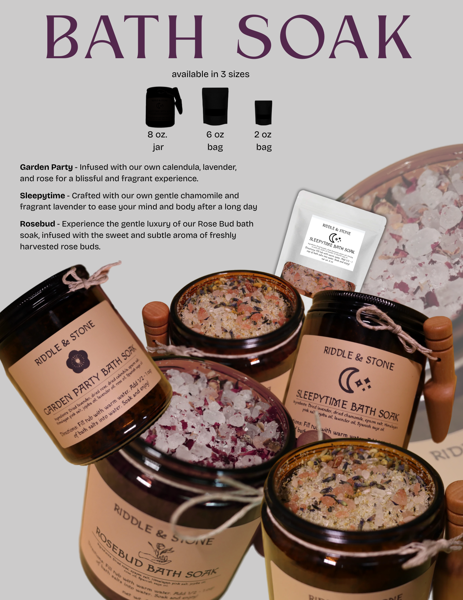 Garden Party Bath Soak (14 oz)