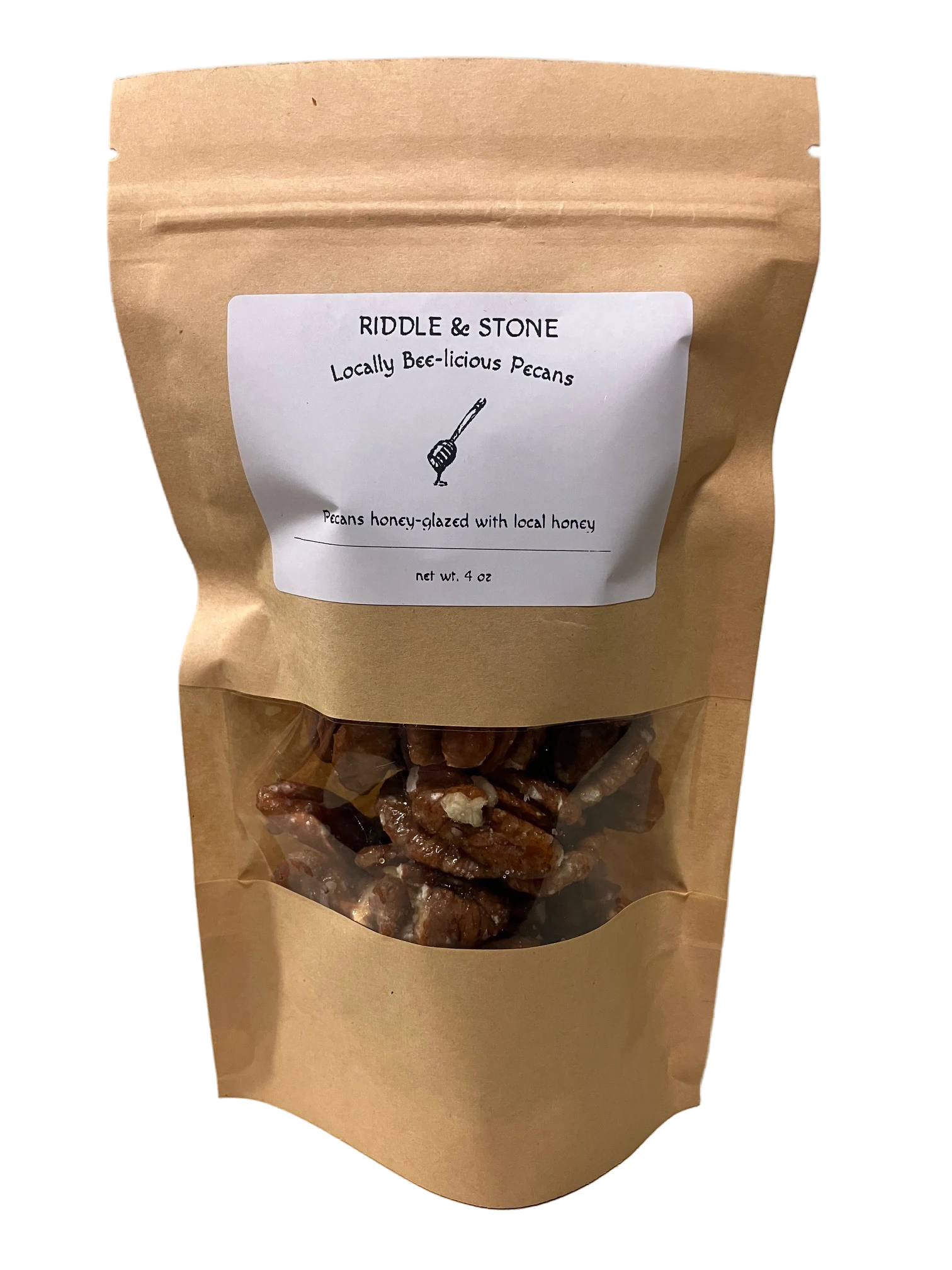 Locally Bee-licious Candied Pecans (10 oz.)