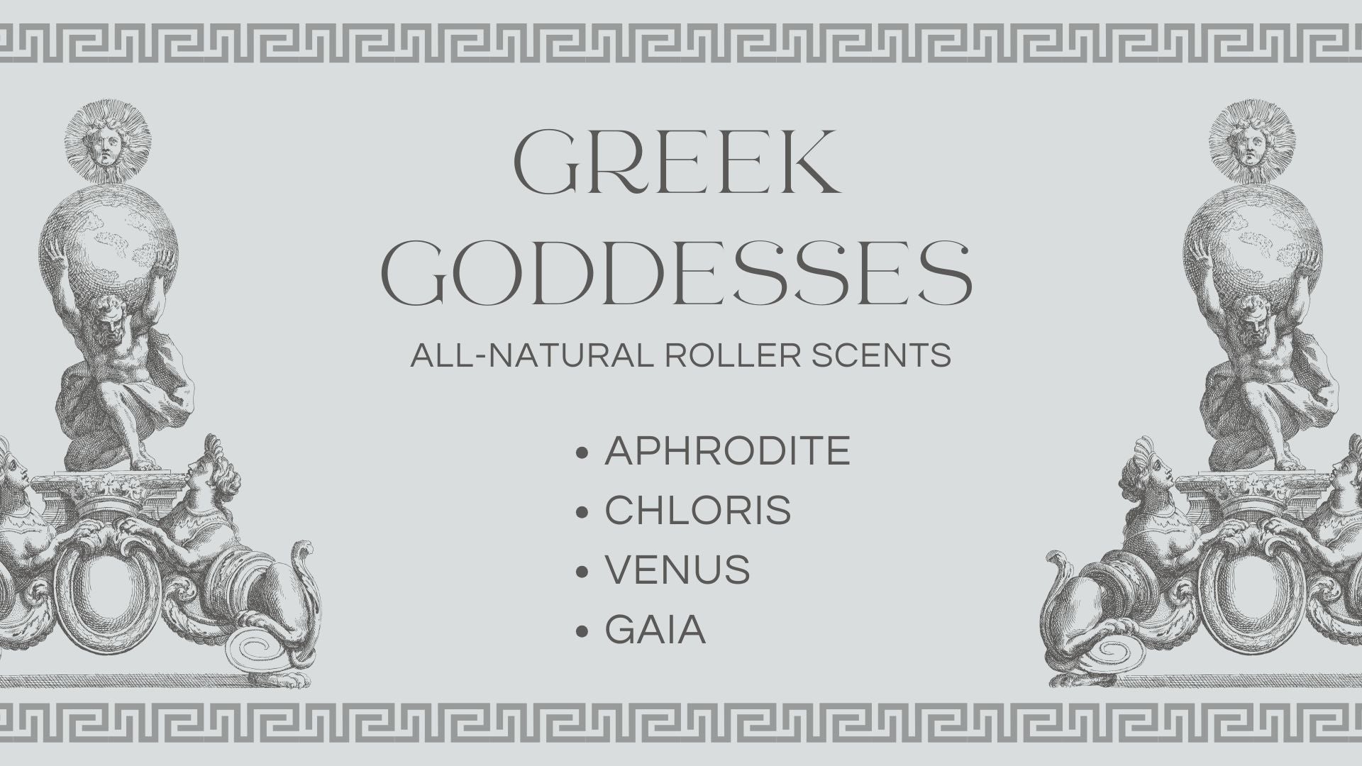 Greek Goddesses Perfume Roller Collection