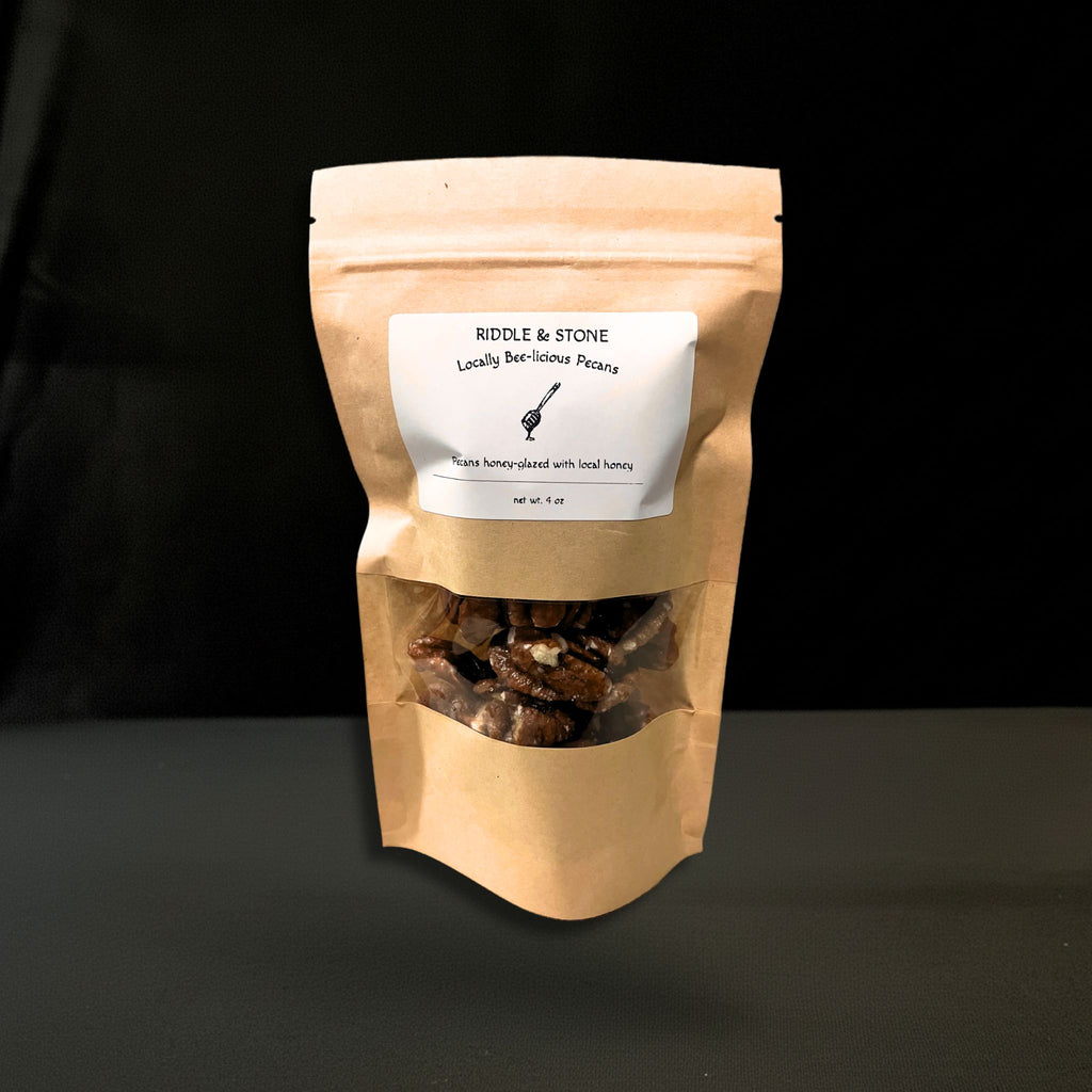 Locally Bee-licious Candied Pecans