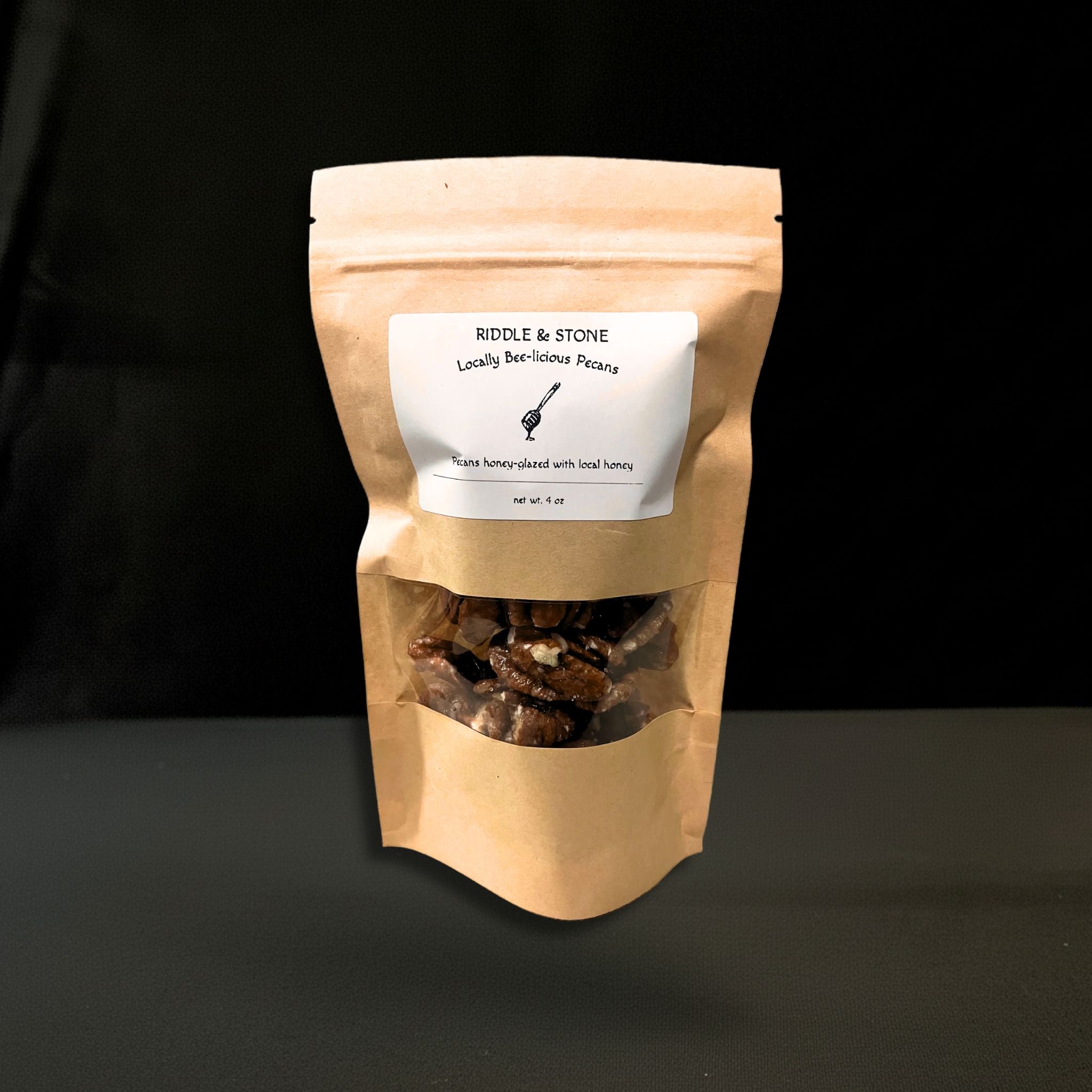 Locally Bee-licious Candied Pecans